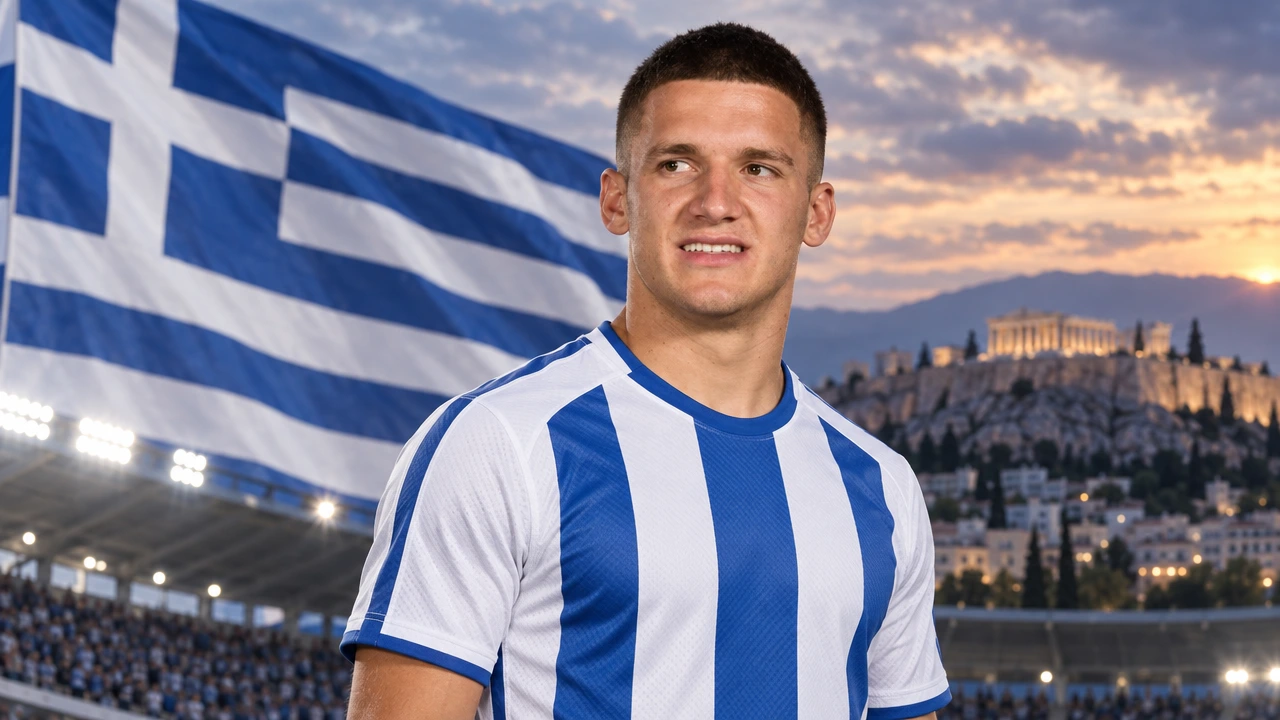Christos Tzolis set for Arsenal assessment after early Greece injury withdrawal