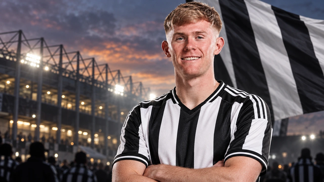Lewis Hall signs Newcastle contract until 2031