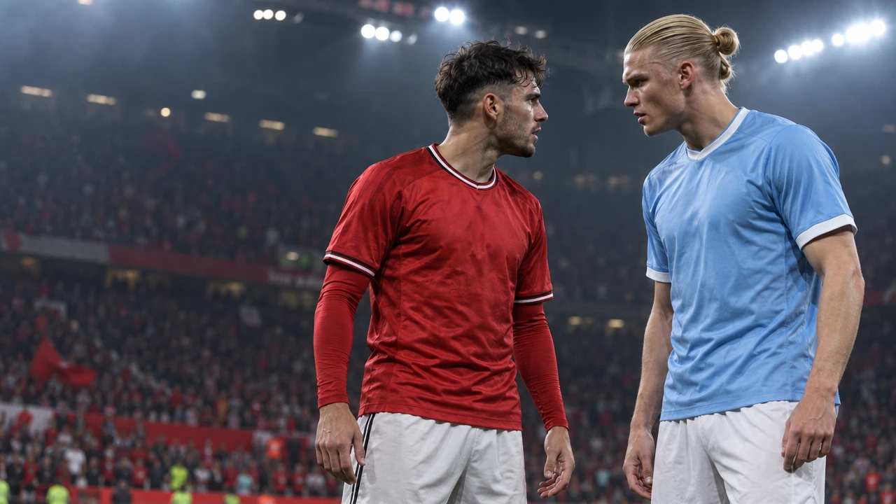 Manchester City beat Manchester United after Haaland’s disputed winner