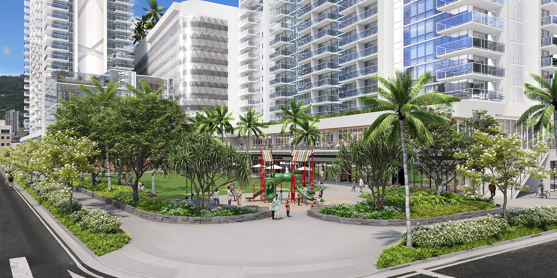 더 파크 온 키아모쿠 (The Park on Ke'eaumoku) 2