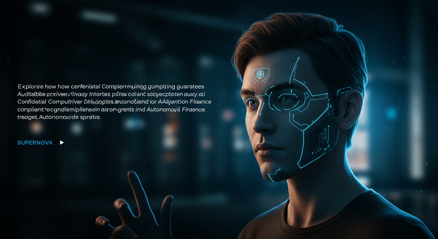 Unlocking Auditable Privacy: Confidential Computing for AI Agents in Autonomous Finance