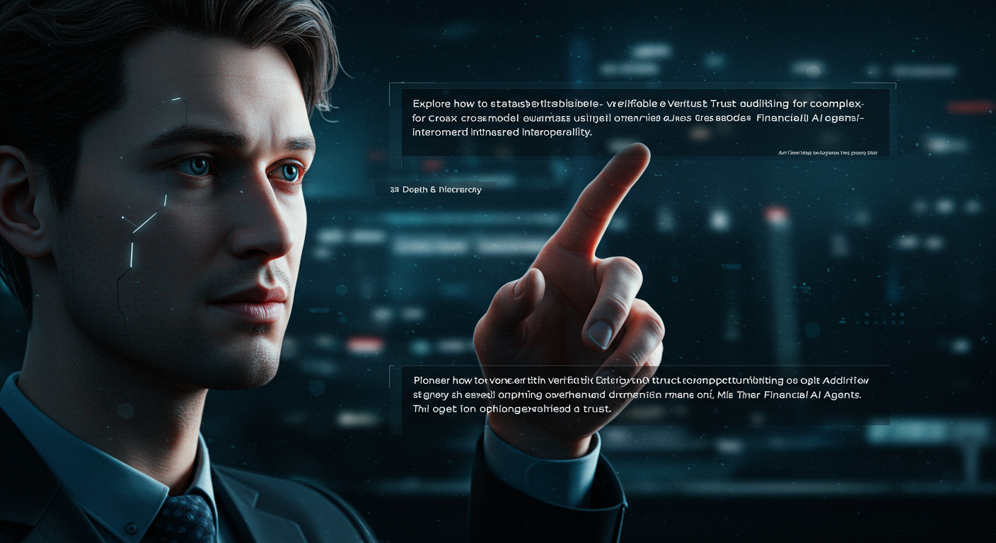 Pioneering Verifiable Zero-Trust Auditing for Cross-Model Autonomous Financial AI Agents