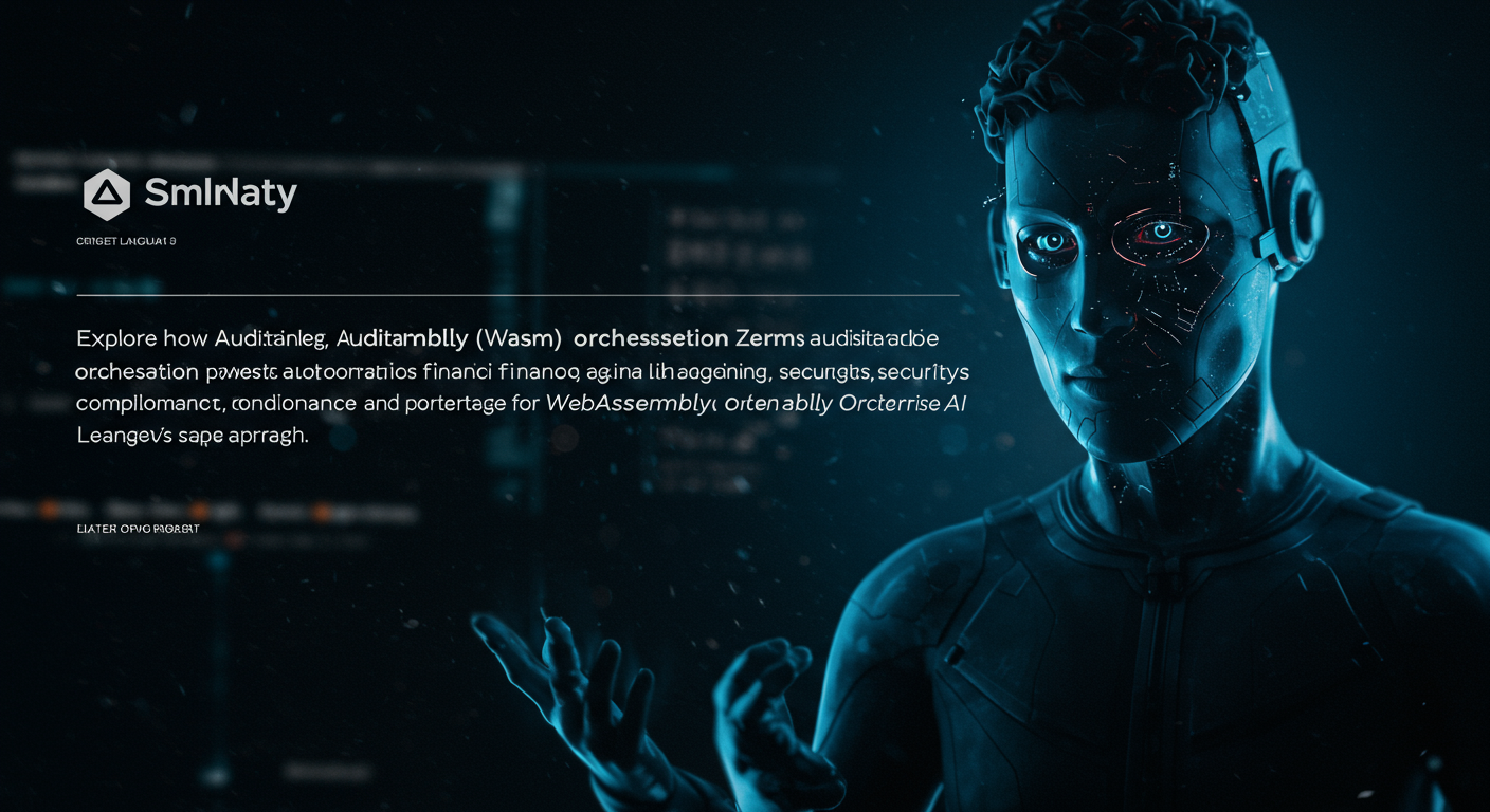Enabling Auditable, Zero-Trust Autonomous Financial Agents with WebAssembly Orchestration