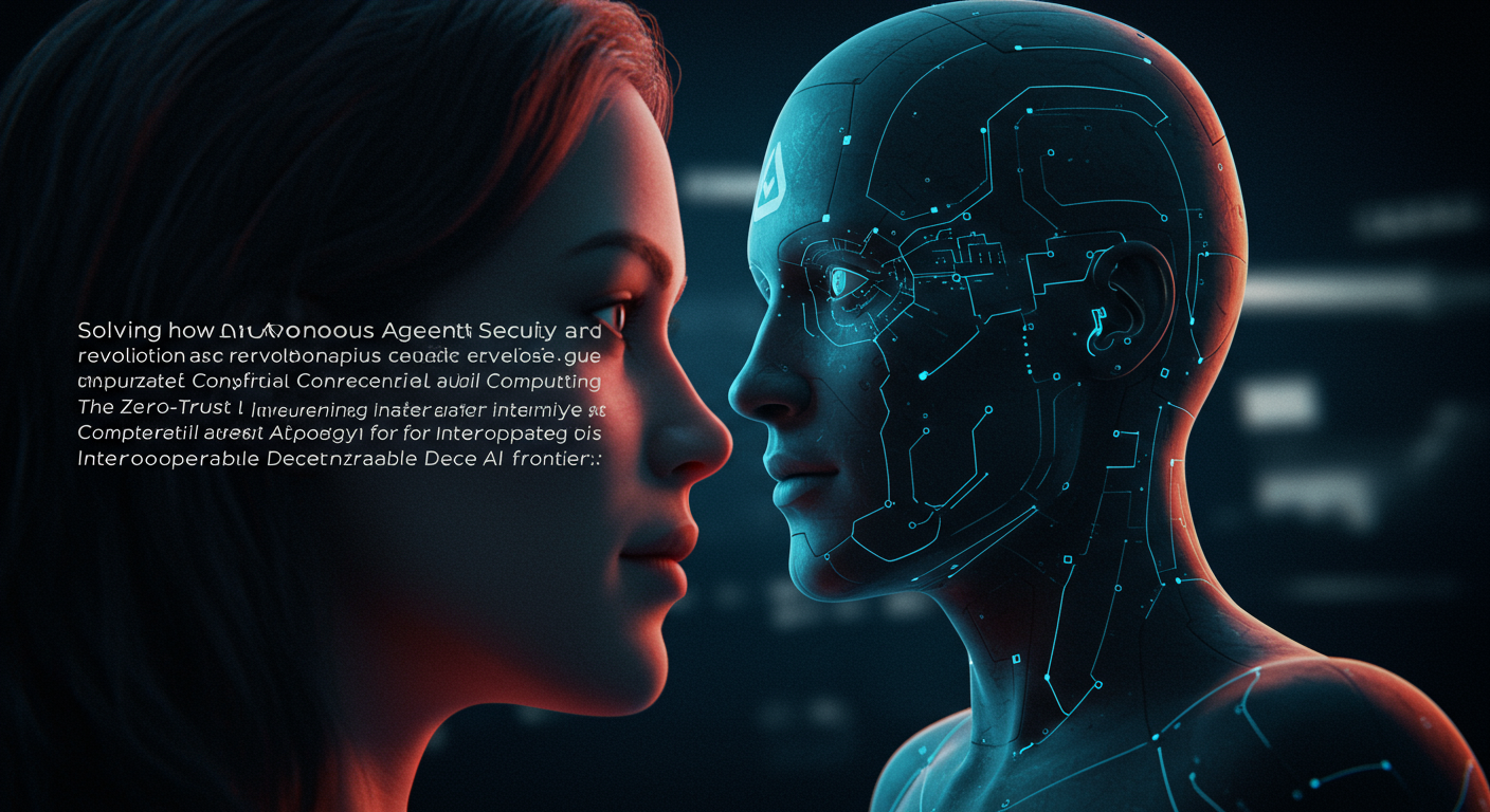 Solving Autonomous Agent Security: The Zero-Trust Confidential Computing Approach for Interoperable Decentralized AI