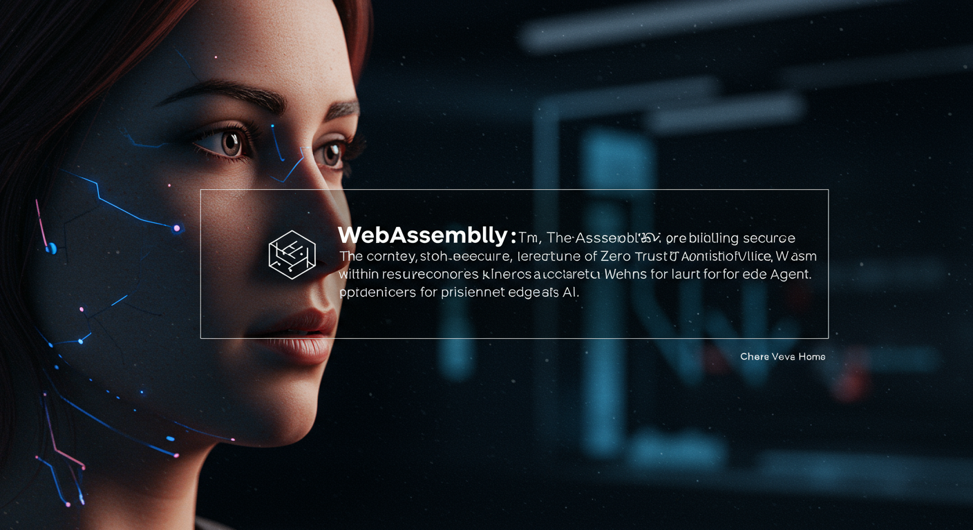 WebAssembly: The Cornerstone of Zero-Trust AI Architectures for Edge Agents