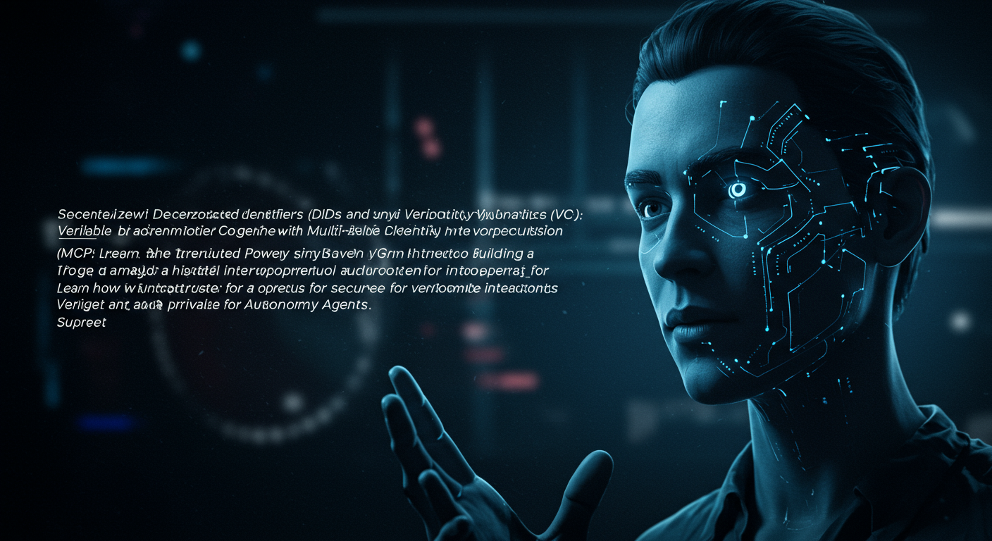 Decentralized Identity & Verifiable Credentials: Powering Trusted Global Interoperability for Autonomous Agents