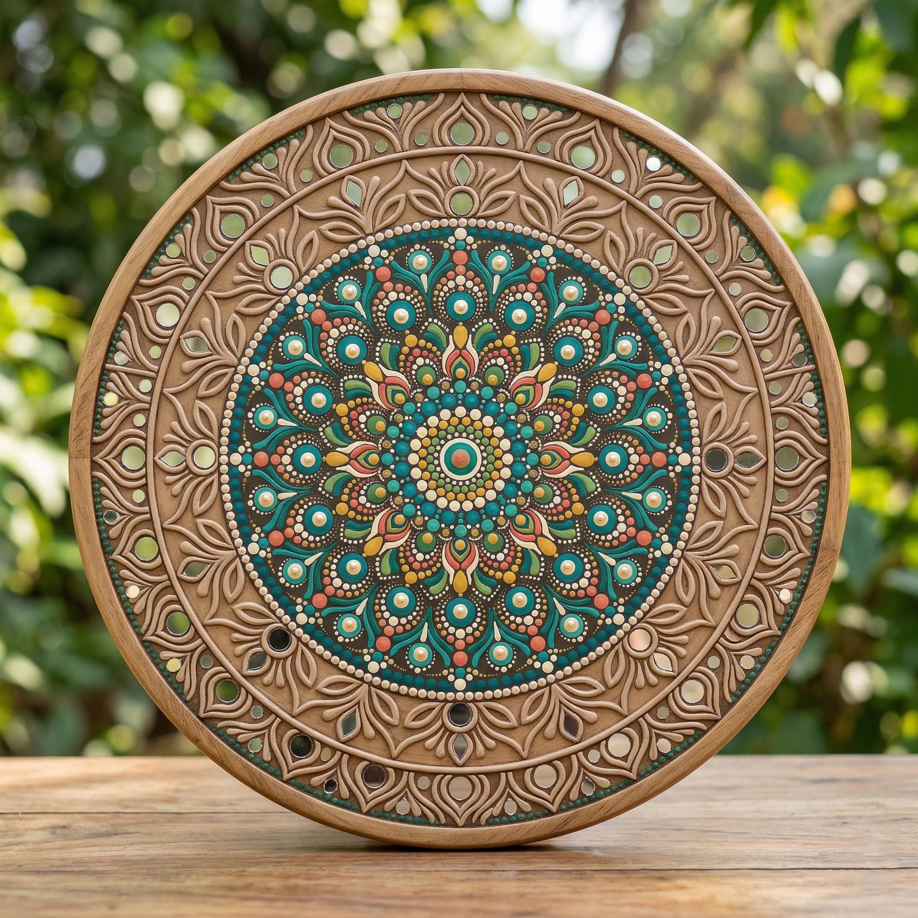 Dot Mandala & Lippan Art