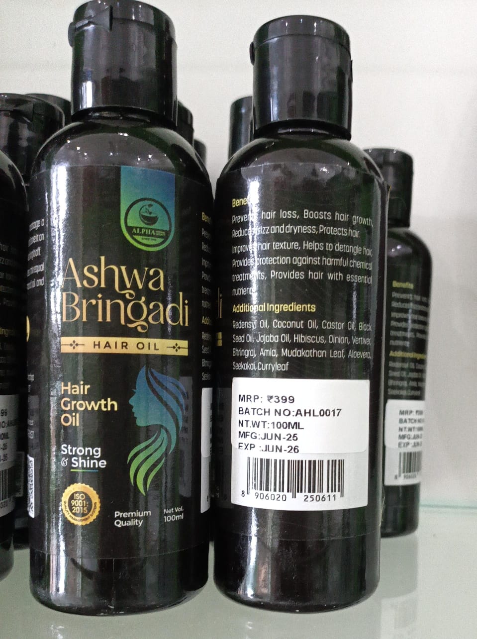 Ashwa bringadi hair growth oil 100 ml
