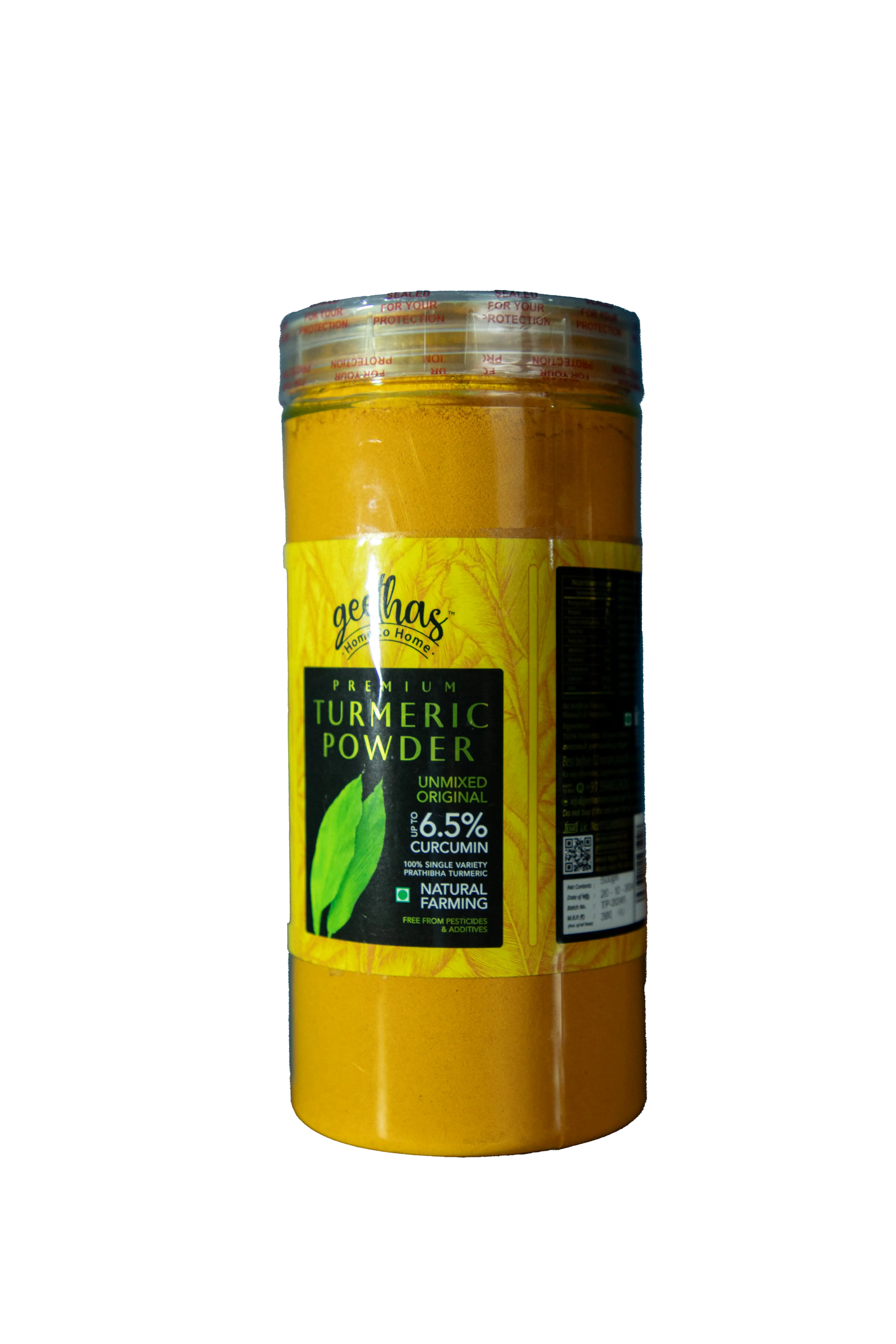 Geetha's Natural Turmeric Powder 500gm 