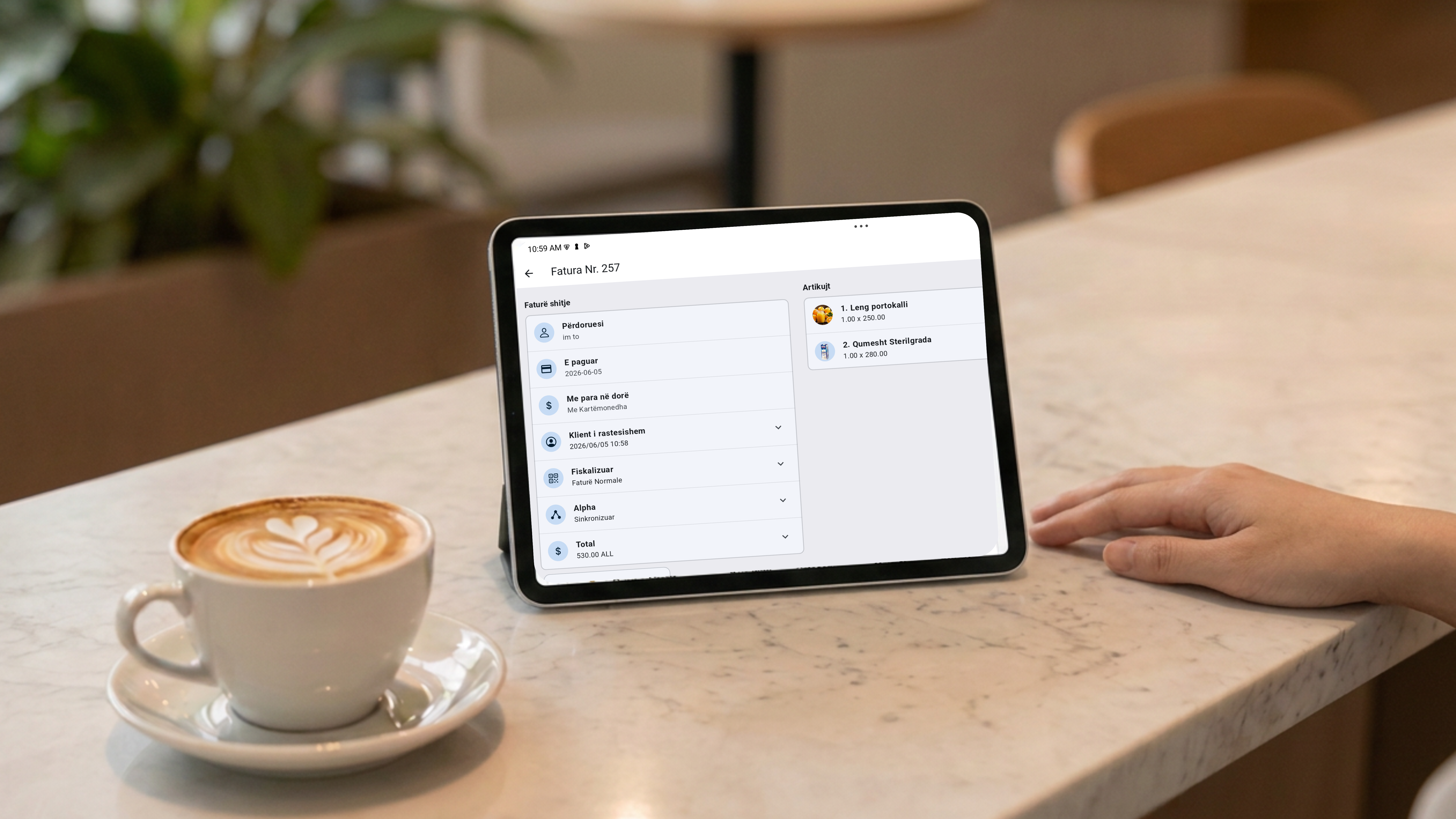 Sinkronizimi automatik i pagesave direkt nga SelfCare në Alpha POS