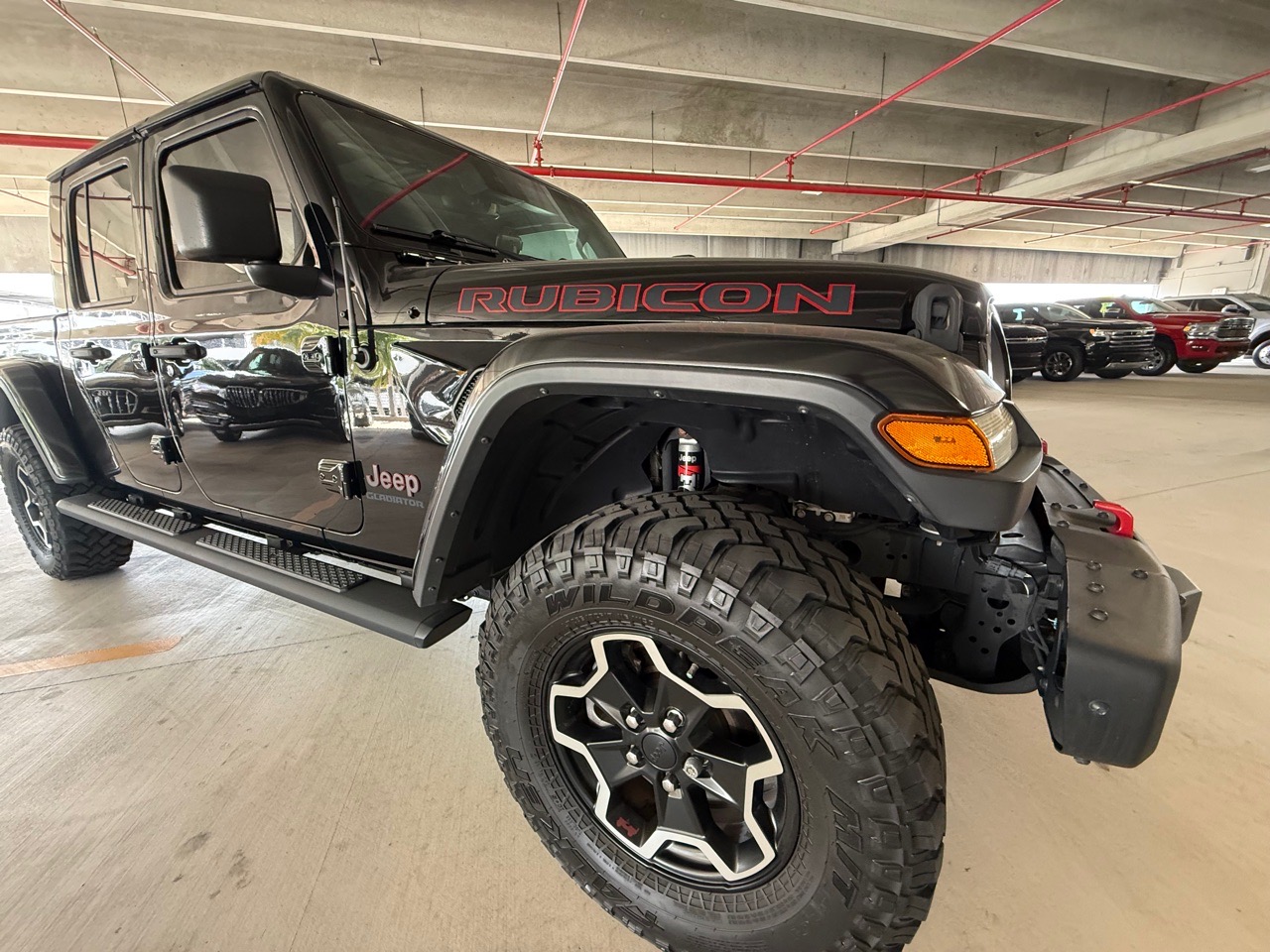 2020 Jeep Gladiator - Black exterior view 2