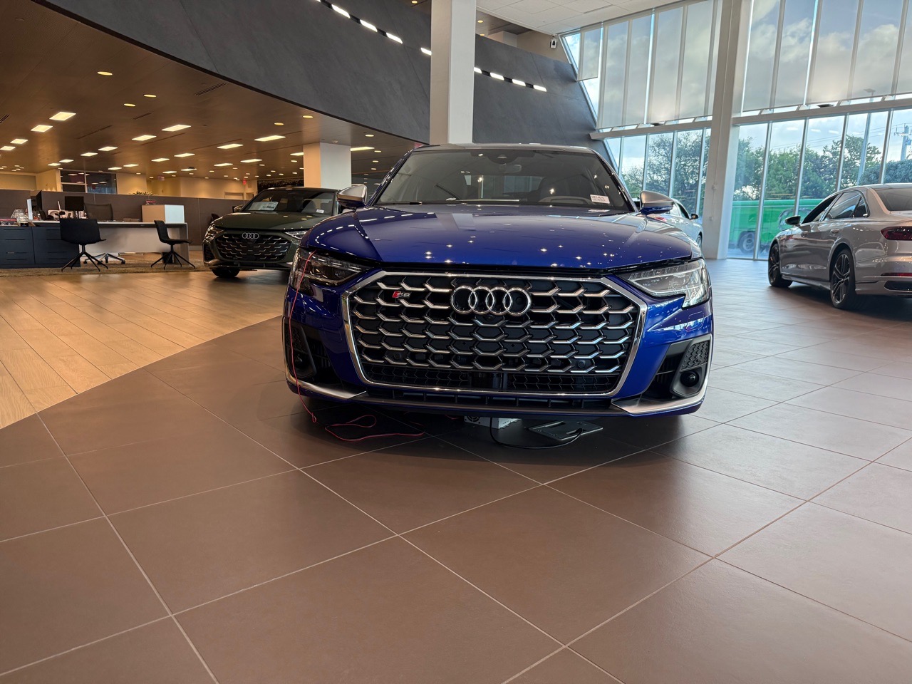 2025 Audi S8 - Blue exterior view 2