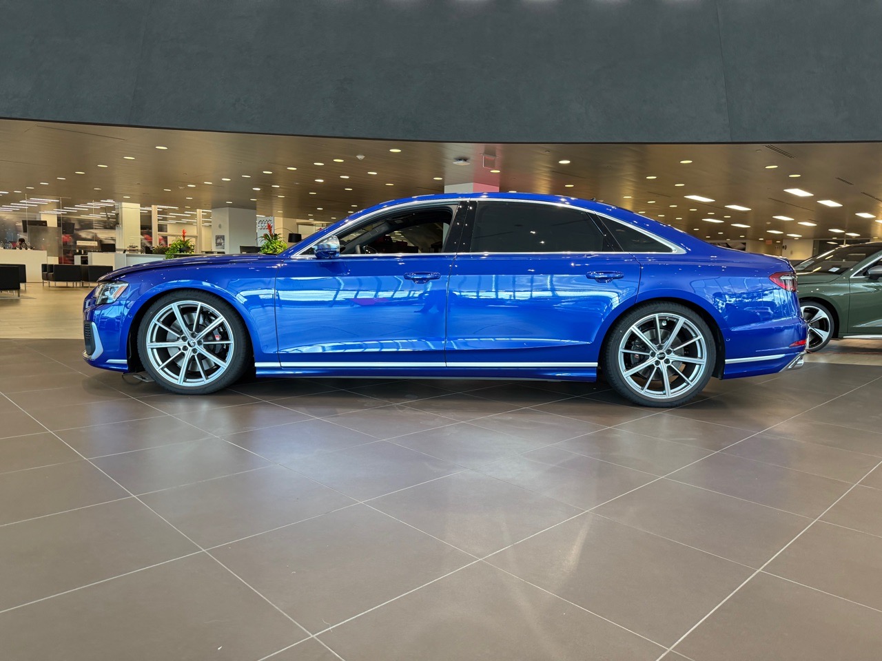 2025 Audi S8 - Blue exterior view 6