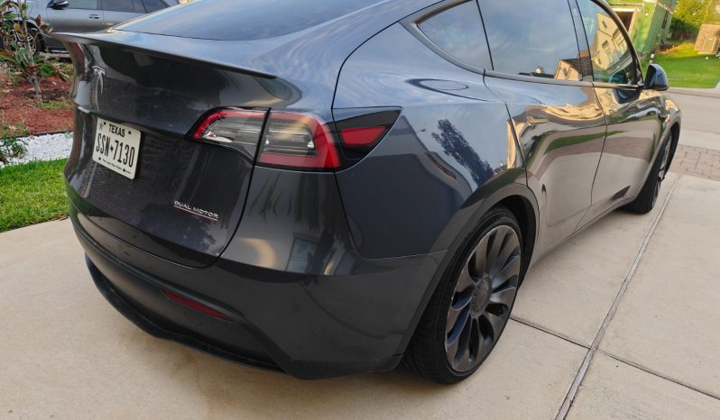 2023 Tesla ModelY - Gunmetal exterior view 4