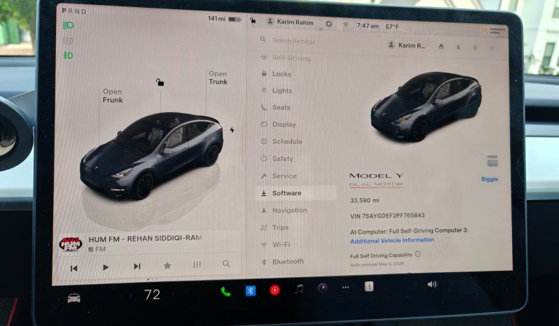 2023 Tesla ModelY - Gunmetal exterior view 14