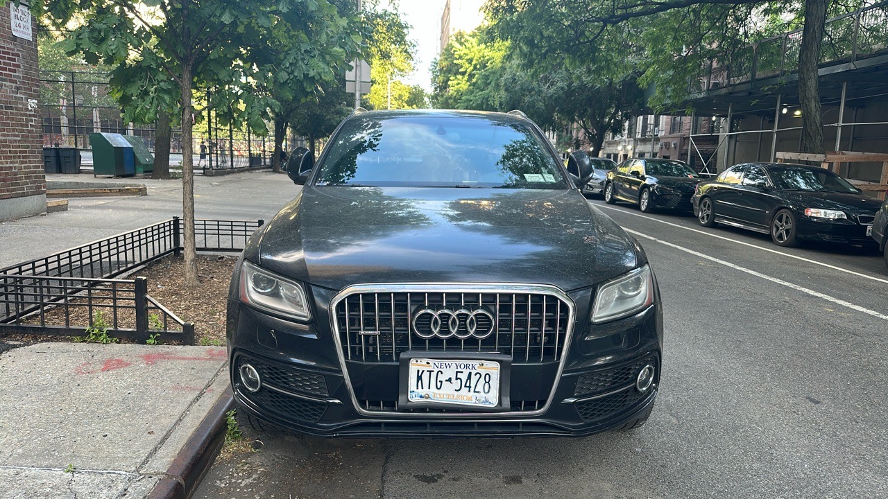 2013 Audi Q5 Premium Plus - Monsoon Gray Metallic exterior view 2