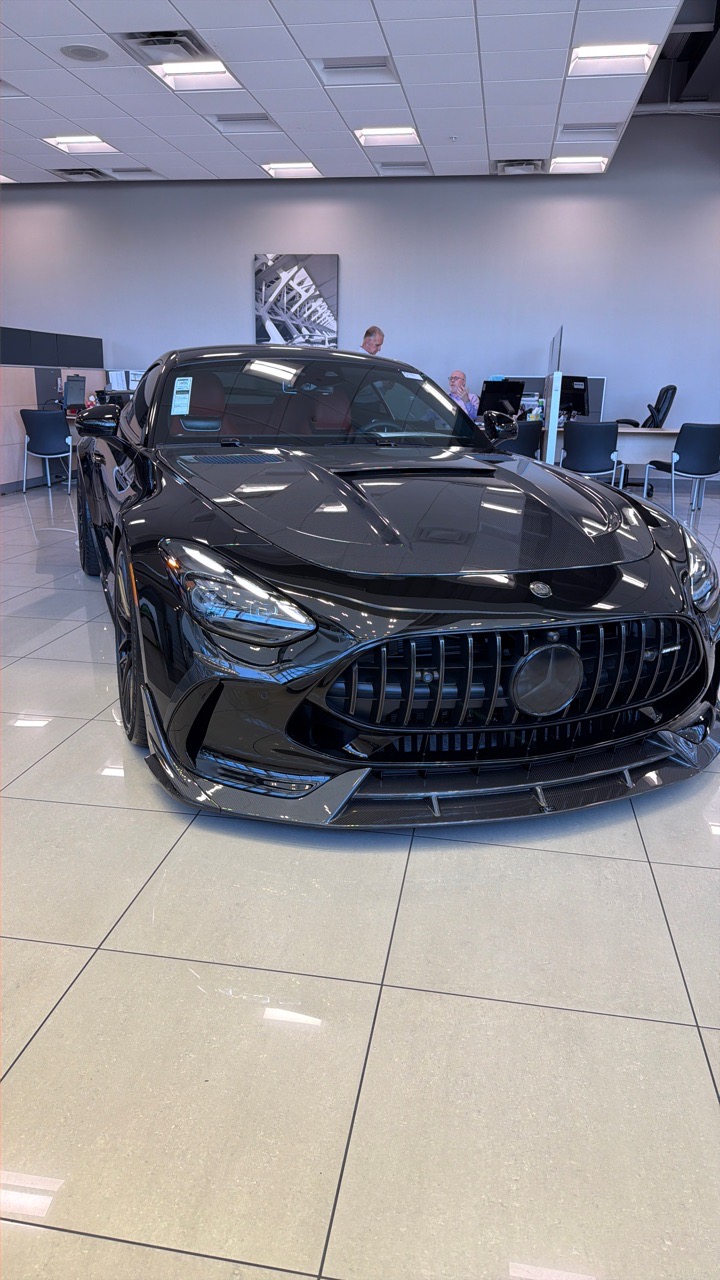 2026 Mercedes Benz Amg Gt Coupe 55 - Black exterior view 2