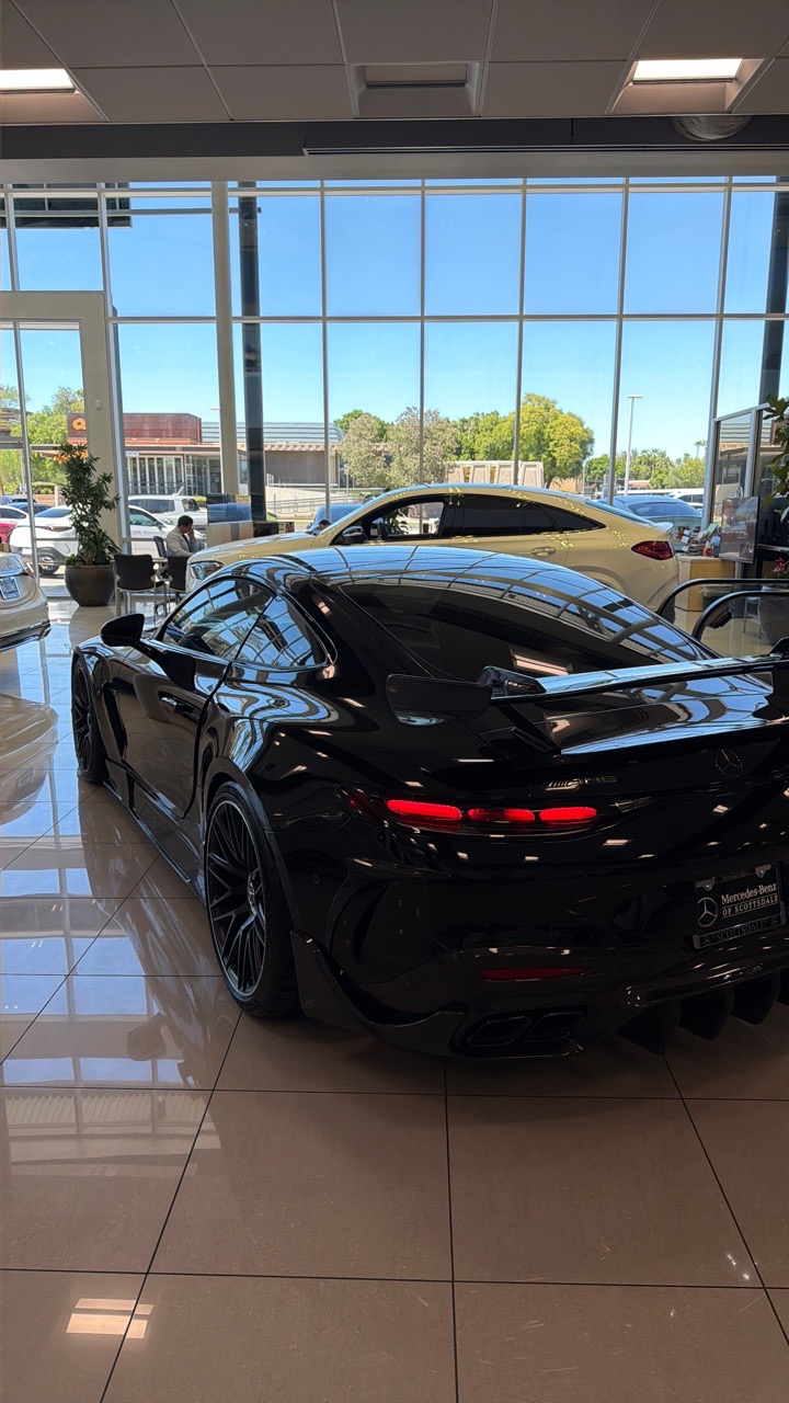 2026 Mercedes Benz Amg Gt Coupe 55 - Black exterior view 9