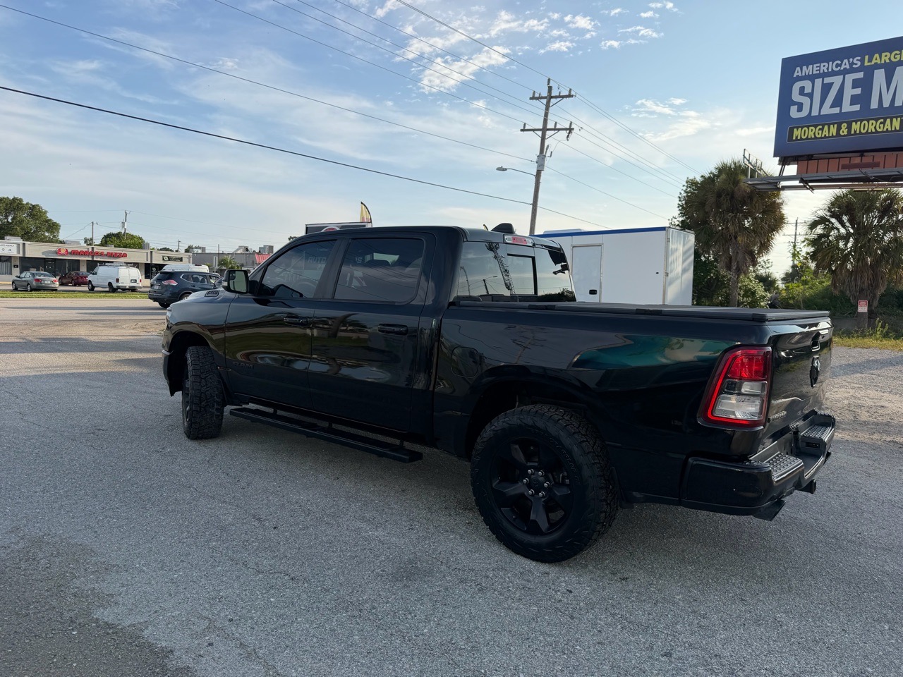 2019 Ram Ram 1500 Pickup Big Horn/Lone Star - Diamond Black Crystal Pearl Coat exterior view 2