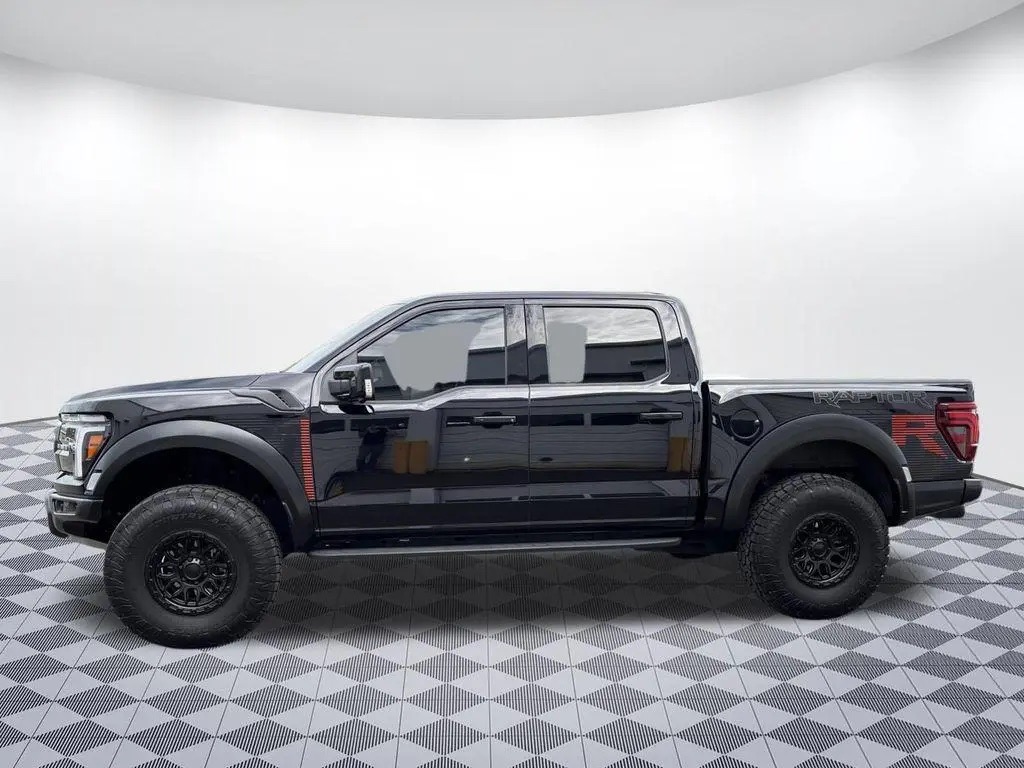2025 Ford F 150 Raptor — Black exterior view 4, for sale at Jacobautodeals in Bellingham, WA
