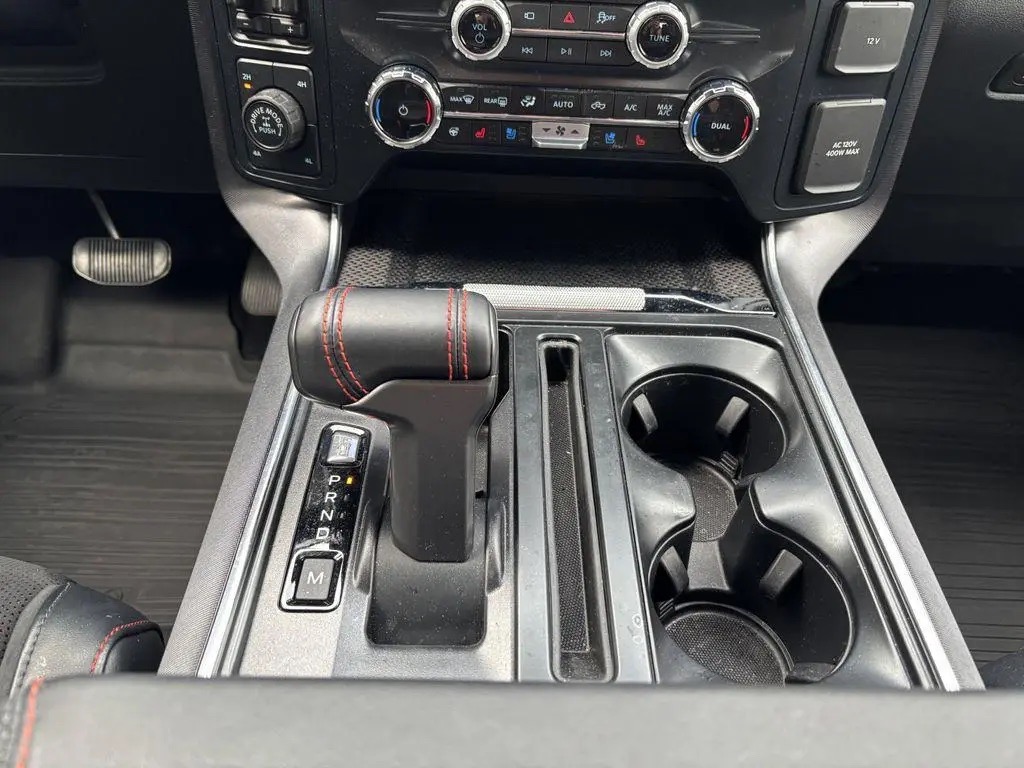 2025 Ford F 150 Raptor — Black interior and detail view 11, for sale at Jacobautodeals in Bellingham, WA