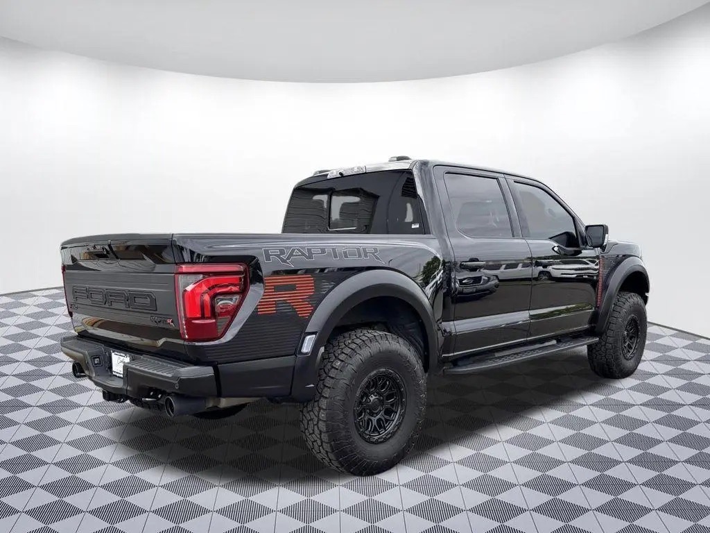 2025 Ford F 150 Raptor — Black exterior view 7, for sale at Jacobautodeals in Bellingham, WA