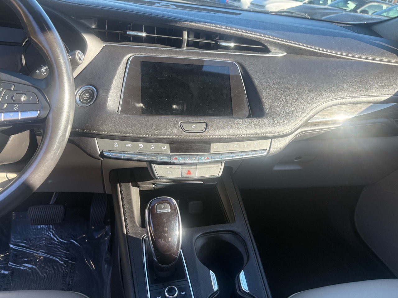 2022 Cadillac Xt4 Premium Luxury — Black interior and detail view 9, for sale at Jkhc 8889 in Hillsborough, NC