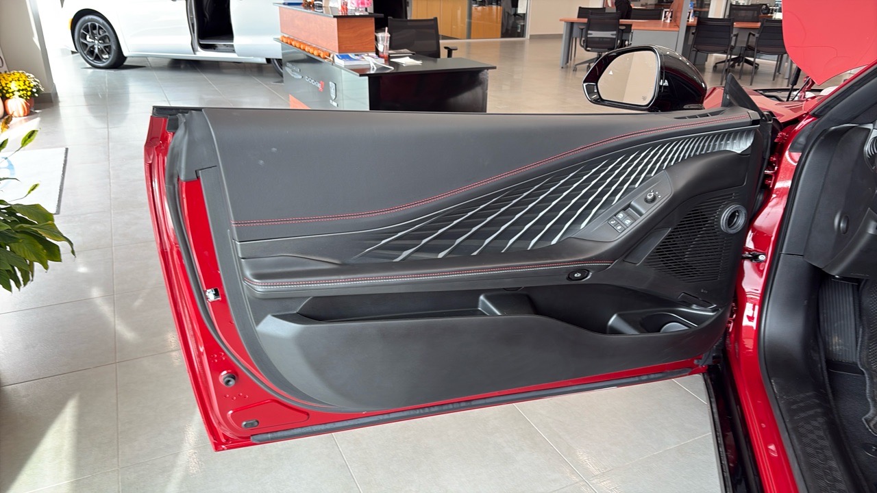 2026 Dodge Charger Scat Pack — Red exterior view 7, for sale at Jkhc 8889 in Hillsborough, NC
