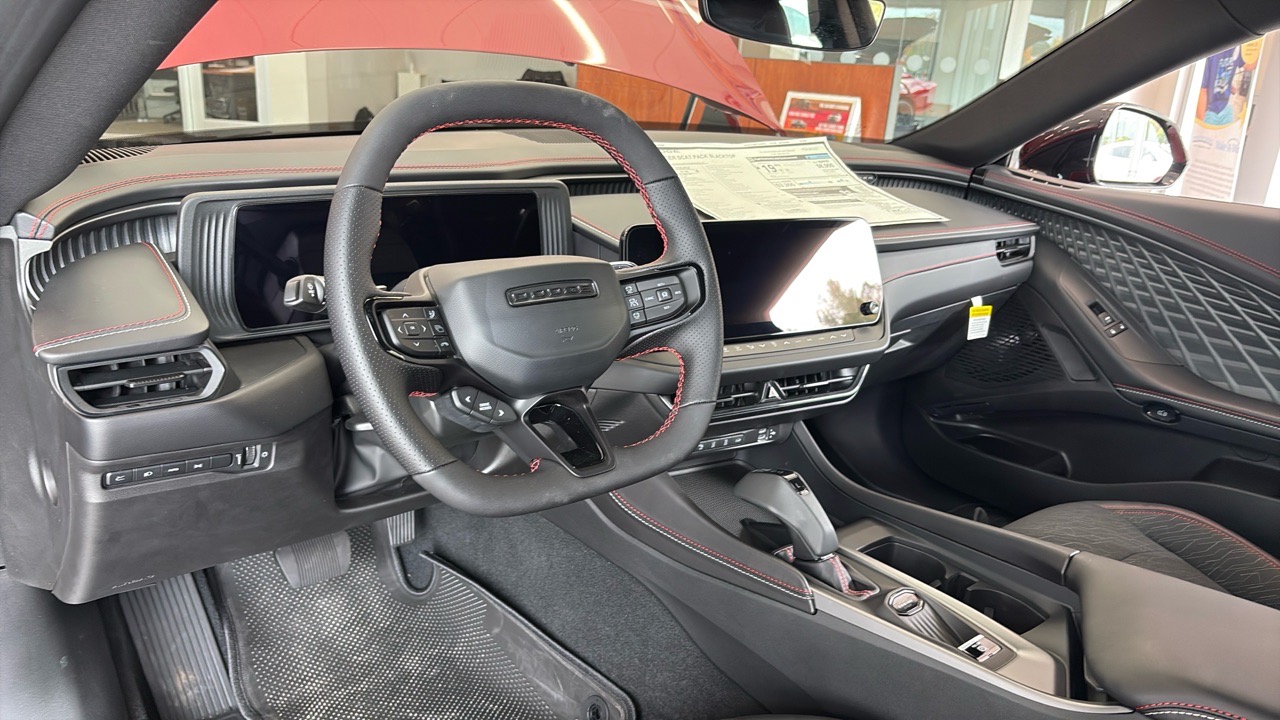 2026 Dodge Charger Scat Pack — Red exterior view 8, for sale at Jkhc 8889 in Hillsborough, NC