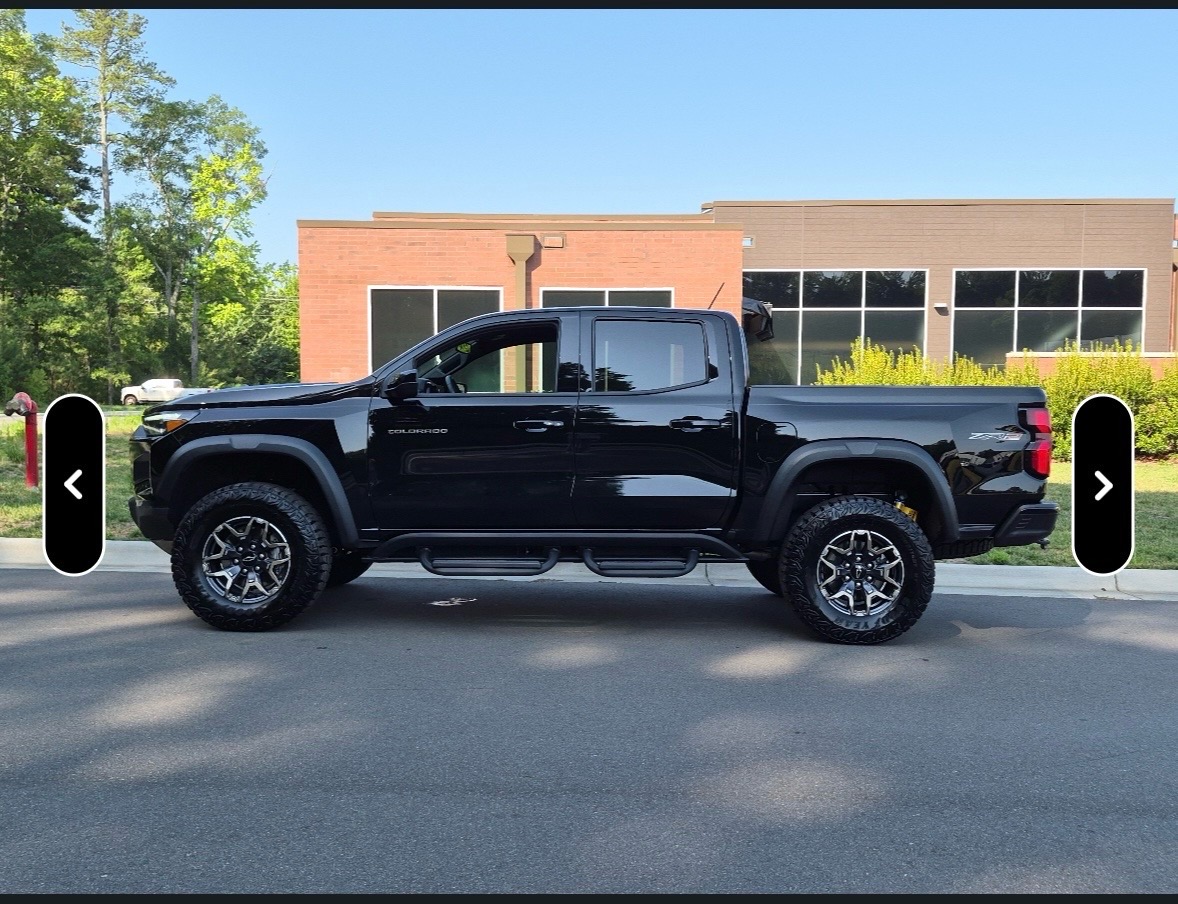 2024 Chevrolet Colorado ZR2 — Black exterior view 2, for sale at Jkhc 8889 in Hillsborough, NC