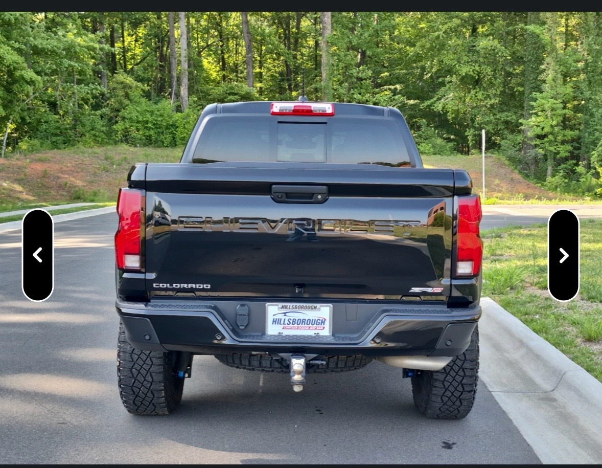 2024 Chevrolet Colorado ZR2 — Black exterior view 4, for sale at Jkhc 8889 in Hillsborough, NC
