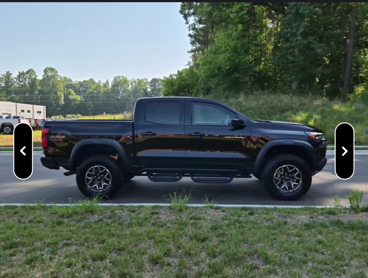 2024 Chevrolet Colorado ZR2 — Black exterior view 5, for sale at Jkhc 8889 in Hillsborough, NC