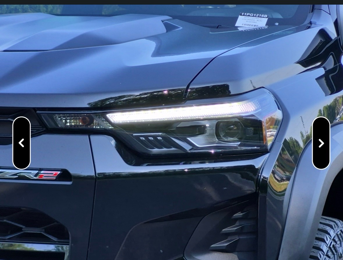 2024 Chevrolet Colorado ZR2 — Black exterior view 8, for sale at Jkhc 8889 in Hillsborough, NC