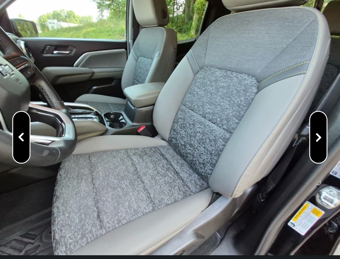 2024 Chevrolet Colorado ZR2 — Black interior and detail view 13, for sale at Jkhc 8889 in Hillsborough, NC