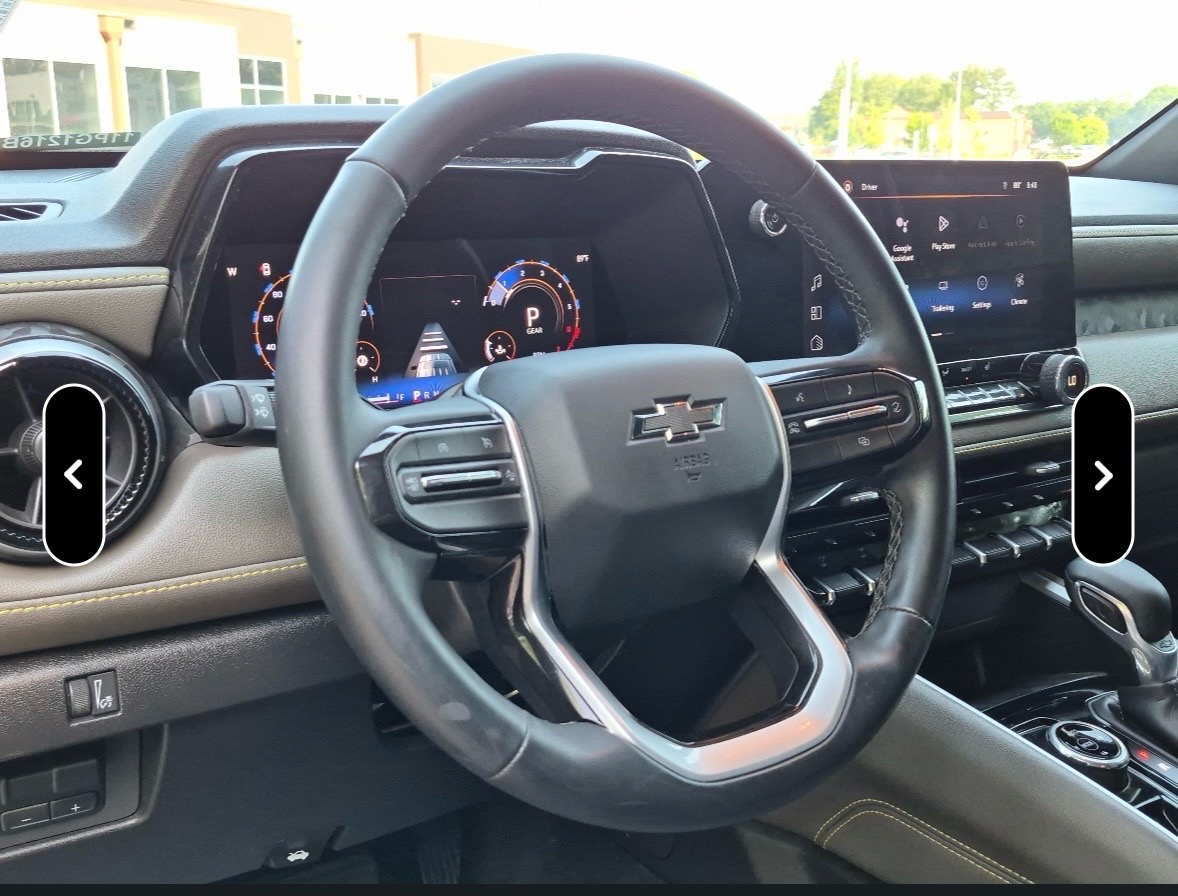 2024 Chevrolet Colorado ZR2 — Black interior and detail view 16, for sale at Jkhc 8889 in Hillsborough, NC
