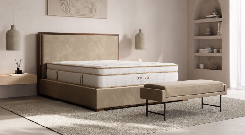 Luxury sleep, naturally crafted for your comfort.