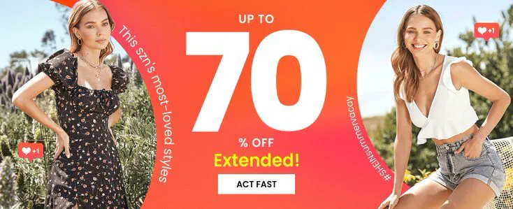 SHEIN online fashion collection featuring trendy clothing and accessories