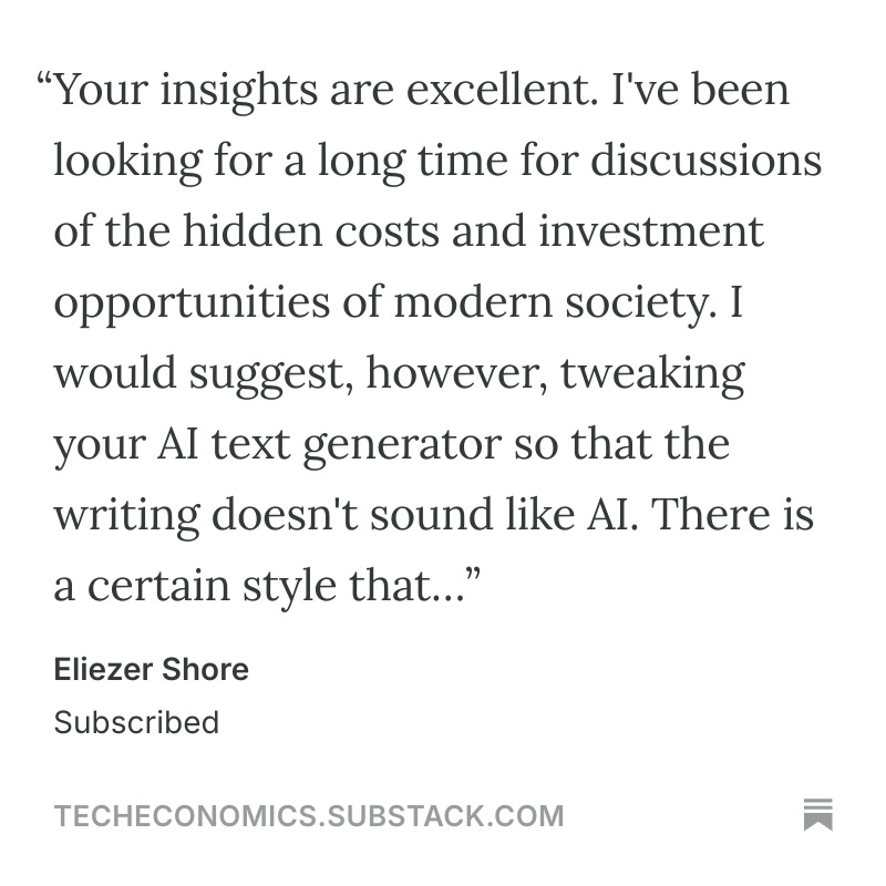 Premium Substack subscriber review
