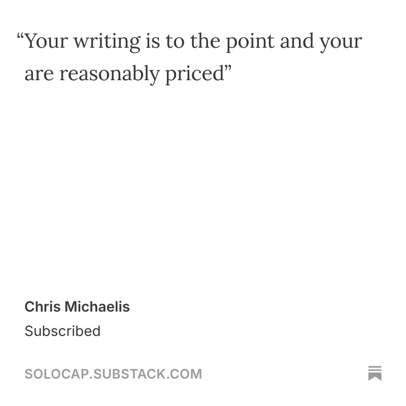 Premium Substack subscriber review