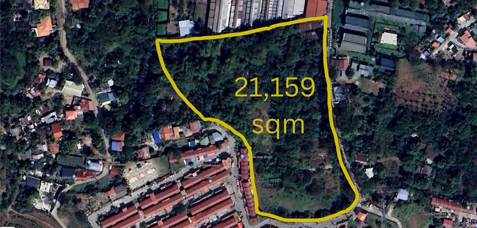 FOR SALE OR RENT - 21,159 SQM (OPEN TO 10,000 SQM) Lot in San Jose Del Monte, Bulacan — Philippines