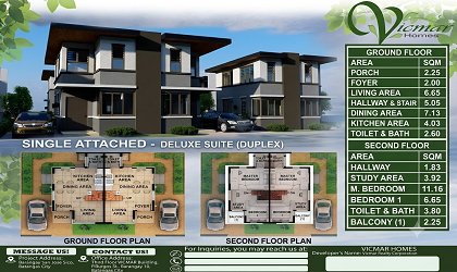 House and Lot for sale "Vicmar Homes" located at Batangas City!! — Philippines