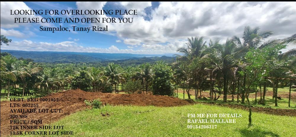 TanayOverlooking Birmingham Property Lot For sale in Philippines, 