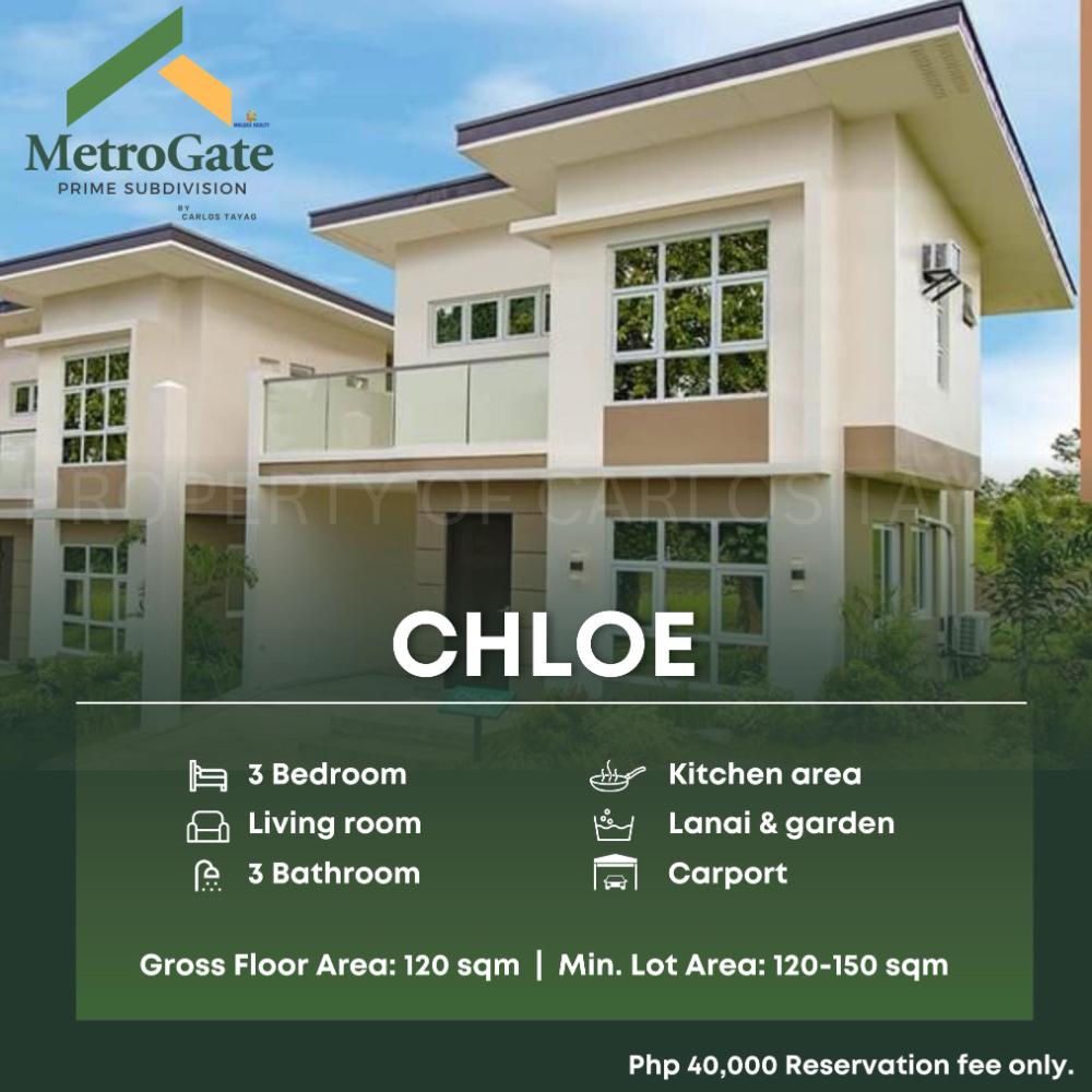 Metrogate Prime- Chloe Single Dettached 2 Storey — Philippines, 