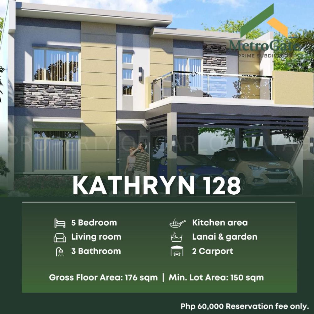 Metrogate Prime-  Kathryn 128 Single Dettached 2 Storey — Philippines, 