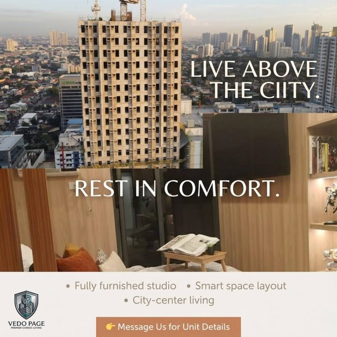 Studio unit located in Panay Ave, QC in Philippines, 