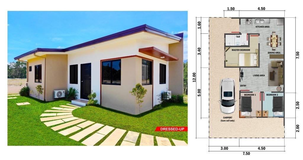 Westville Subdivision- Single Dettached2BR  ( Amalia Model) — Philippines, 