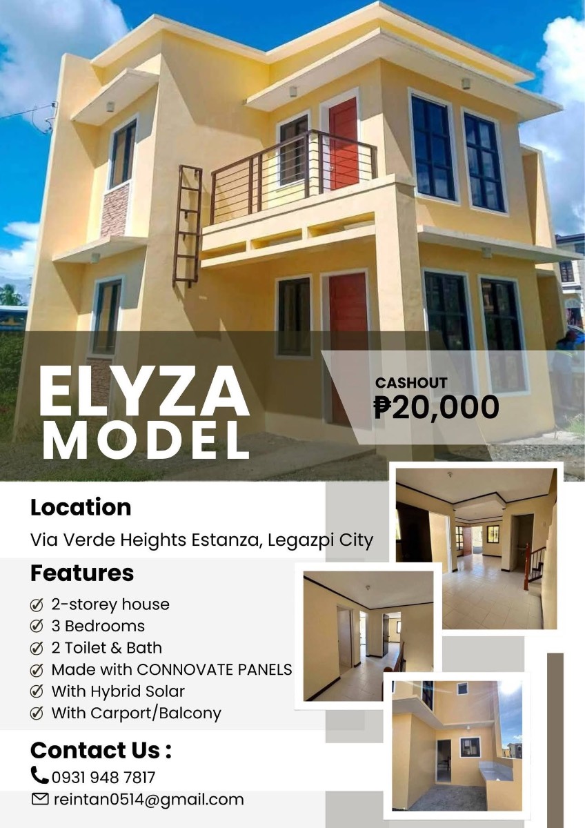 Via Verde Heights Estanza - Single Attached ( Elyza Model) — Philippines, 