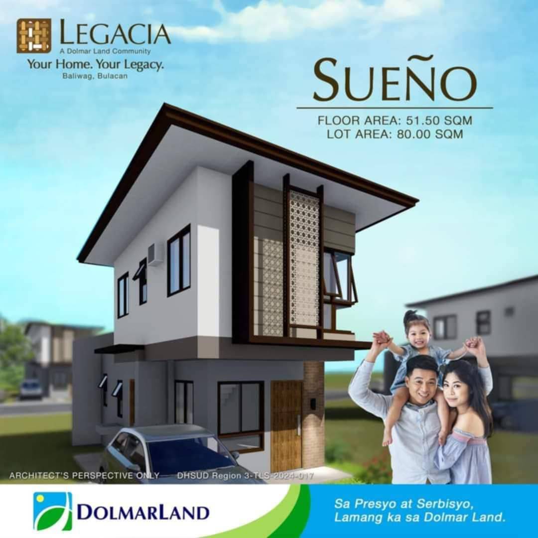 Legacia by Dolmar land - House and Lot (Sueno model) in Philippines, 