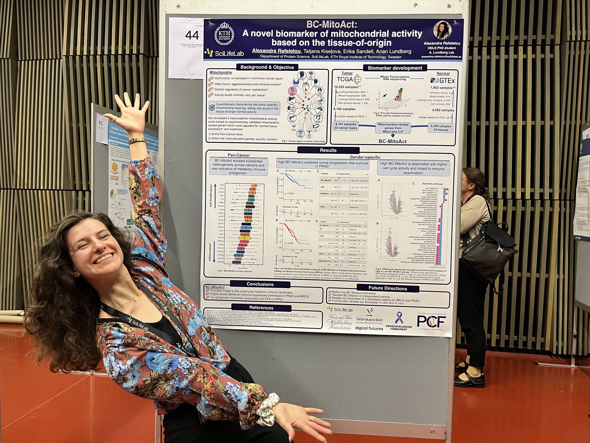 Alexandra presented her work at the DDLS conference!