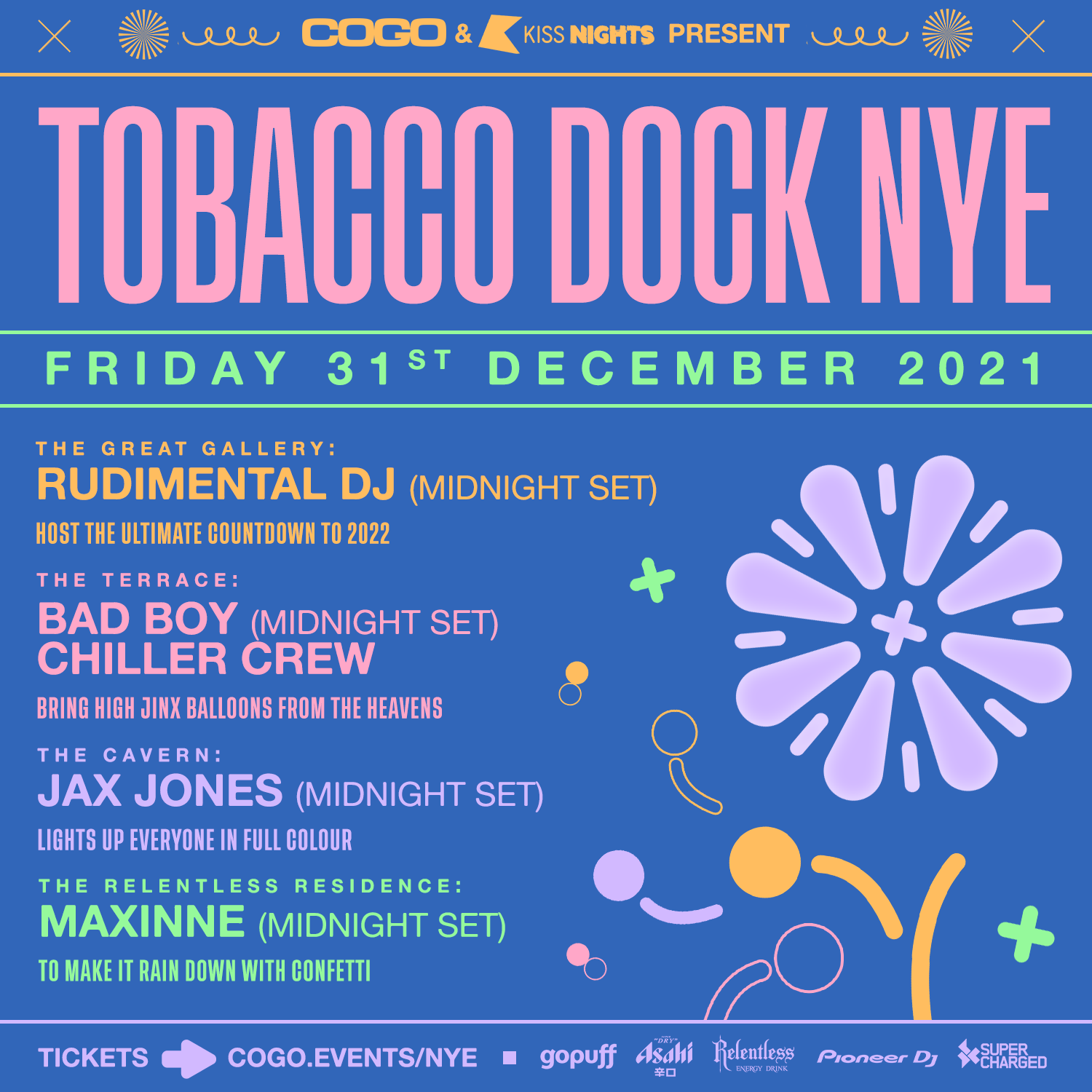 What to expect at Tobacco Dock when the clock strikes 00:00